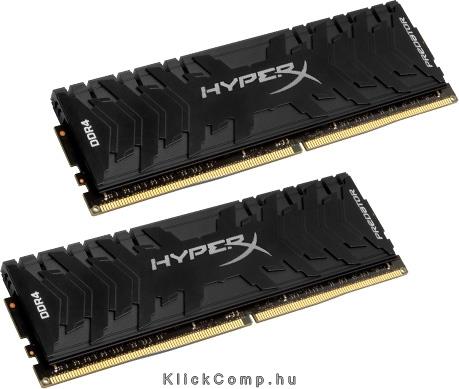 Eladó Már csak volt!!! 32GB DDR4 Memória 3000MHz CL15 DIMM (Kit of 2) KINGSTON HYPERX Predator - olcsó, Új Eladó Már csak volt!!! - Miskolc ( Borsod-Abaúj-Zemplén ) fotó