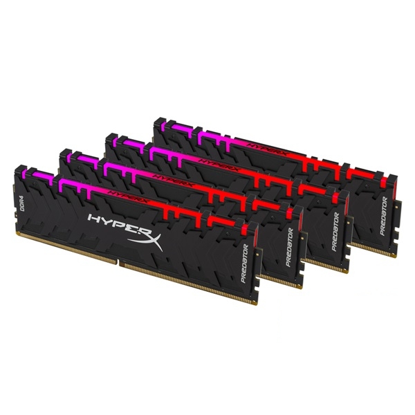 Eladó Már csak volt!!! 32GB DDR4 memória 3200MHz Kit! 4db 8GB Kingston HyperX Predator RGB XMP - olcsó, Új Eladó Már csak volt!!! - Miskolc ( Borsod-Abaúj-Zemplén ) fotó