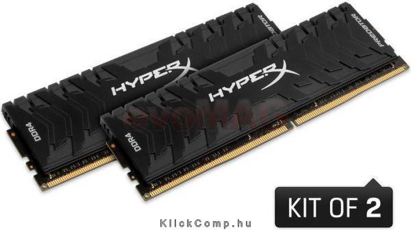 Eladó Már csak volt!!! 16GB DDR4 Memória 3333MHz CL16 DIMM (Kit of 2) KINGSTON HYPERX Predator - olcsó, Új Eladó Már csak volt!!! - Miskolc ( Borsod-Abaúj-Zemplén ) fotó