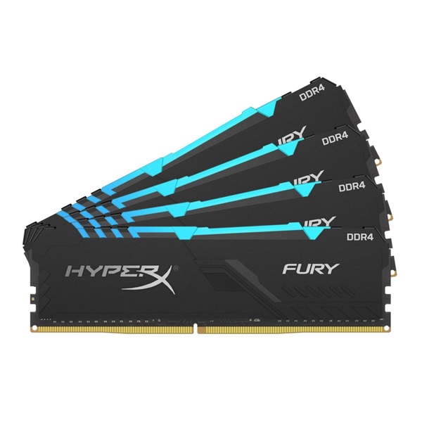Eladó Már csak volt!!! 32GB DDR4 memória 3600MHz 1Rx8 Kit 4db 8GB Kingston HyperX FURY RGB - olcsó, Új Eladó Már csak volt!!! - Miskolc ( Borsod-Abaúj-Zemplén ) fotó