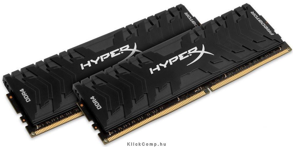 Eladó Már csak volt!!! 16GB DDR4 Memória 3600MHz CL17 DIMM (Kit of 2) KINGSTON HYPERX Predator - olcsó, Új Eladó Már csak volt!!! - Miskolc ( Borsod-Abaúj-Zemplén ) fotó