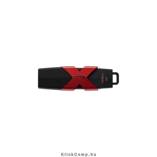 Eladó Már csak volt!!! 128GB PenDrive USB3.1 Fekete-Piros Kingston HyperX Savage HXS3 128GB Flash Drive - olcsó, Új Eladó Már csak volt!!! - Miskolc ( Borsod-Abaúj-Zemplén ) fotó