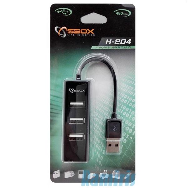 Eladó Már csak volt!!! Sbox H-204 4 portos USB hub - olcsó, Új Eladó Már csak volt!!! - Miskolc ( Borsod-Abaúj-Zemplén ) fotó