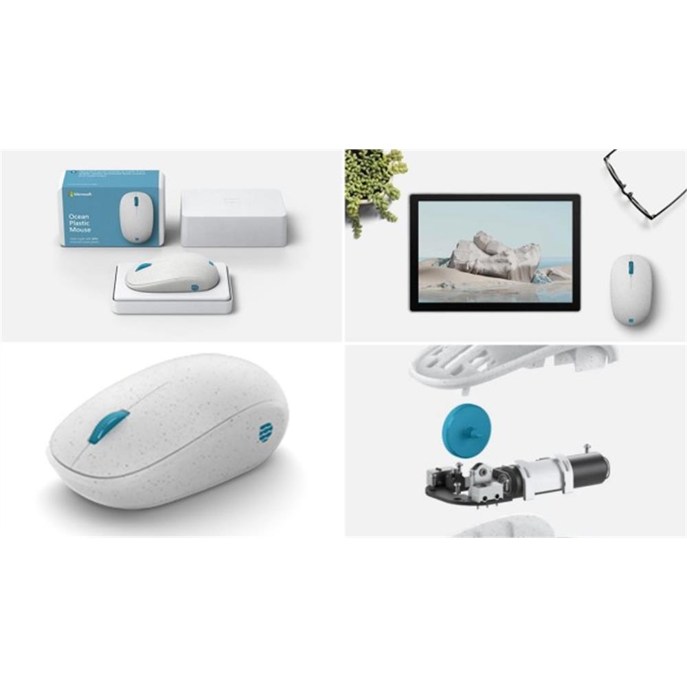 Eladó Vezetéknélküli egér Microsoft Ocean Plastic Mouse fehér - olcsó, Új Eladó - Miskolc ( Borsod-Abaúj-Zemplén ) fotó