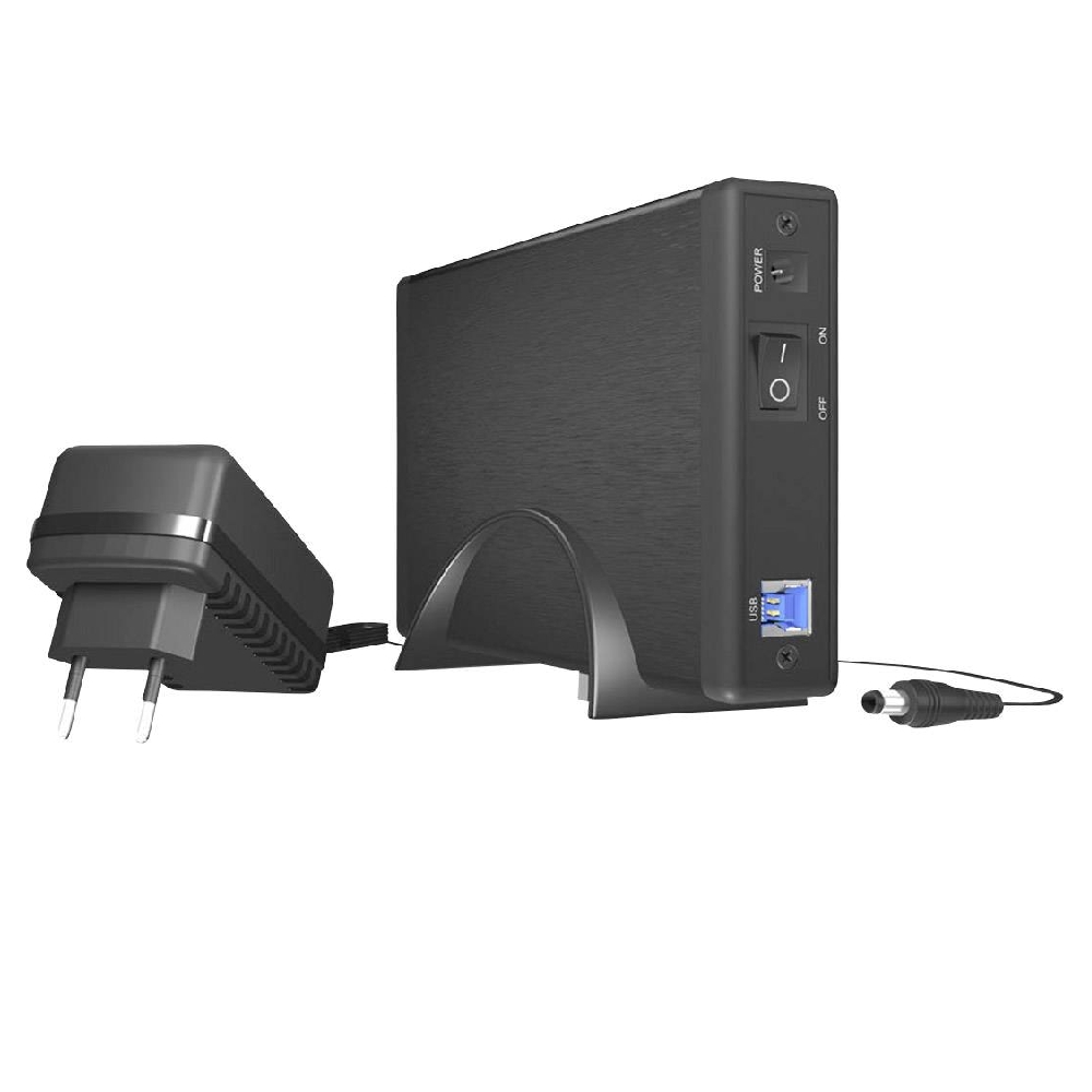 Eladó HDD ház 3.5" USB3.0 SATA külső merevlemez ház fekete RaidSonic ICY BOX - olcsó, Új Eladó - Miskolc ( Borsod-Abaúj-Zemplén ) fotó