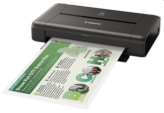 Eladó Már csak volt!!! Hordozható fotónyomtató Plus akkumulátor kit Canon PIXMA IP110wB színes A4 - olcsó, Új Eladó Már csak volt!!! - Miskolc ( Borsod-Abaúj-Zemplén ) fotó