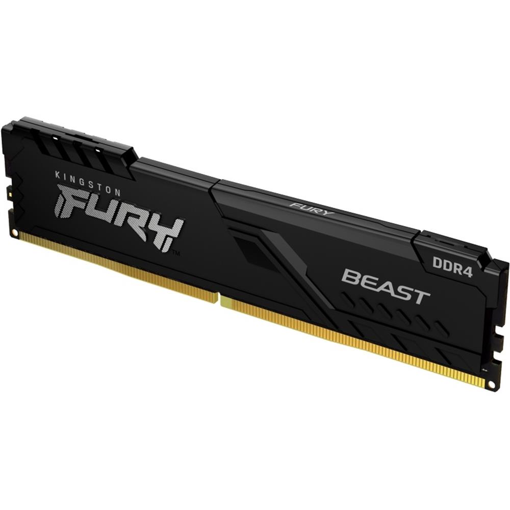 Eladó 16GB DDR4 memória 2666MHz 1x16GB Kingston FURY Beast Black - olcsó, Új Eladó - Miskolc ( Borsod-Abaúj-Zemplén ) fotó