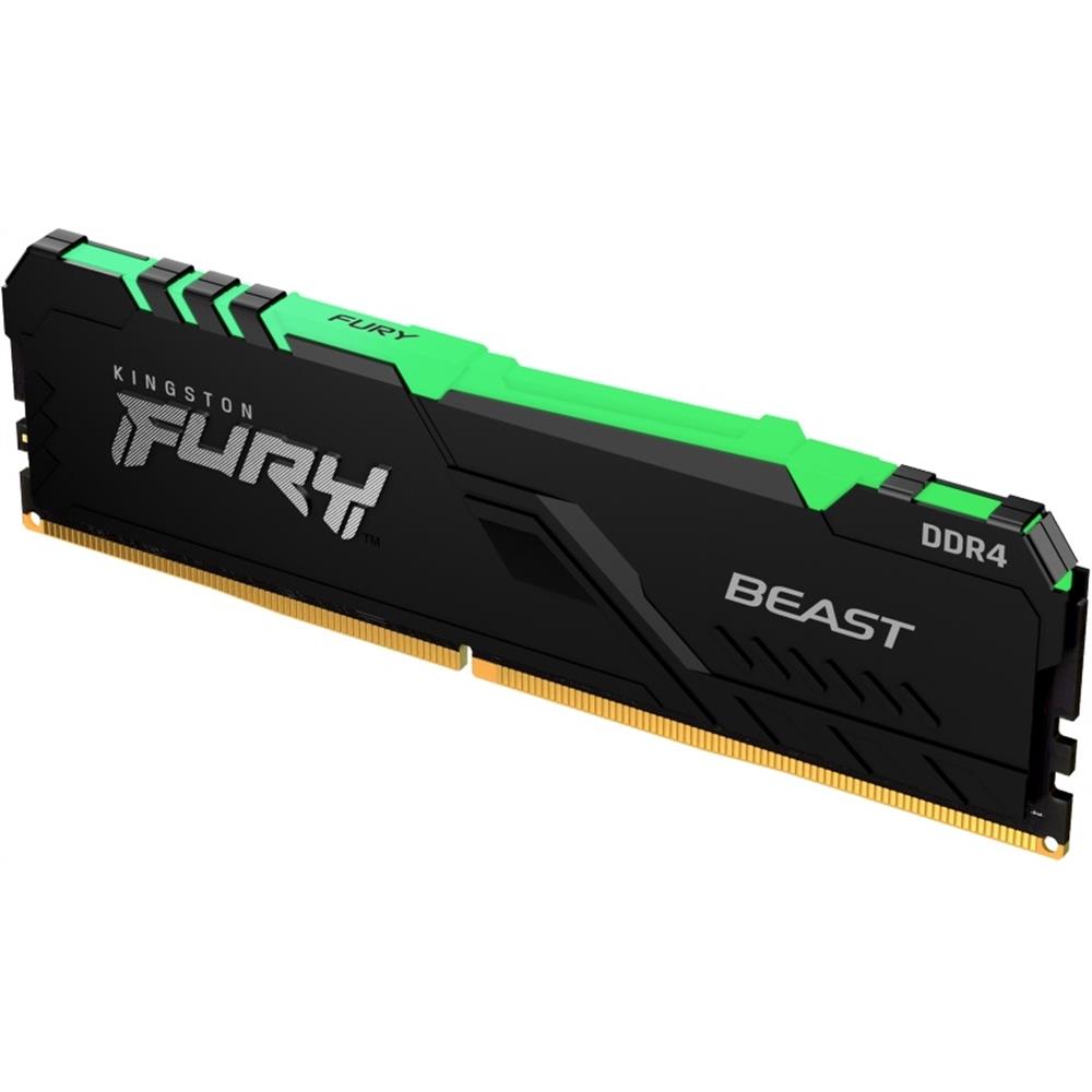 Eladó 8GB memória DDR4 2666MHz Kingston FURY Beast RGB KF426C16BBA 8 - olcsó, Új Eladó - Miskolc ( Borsod-Abaúj-Zemplén ) fotó