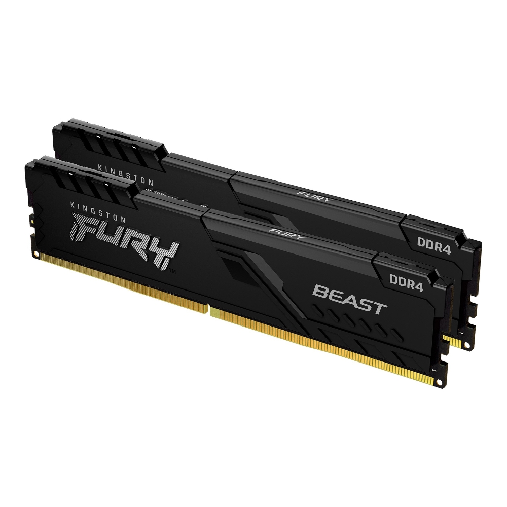 Eladó 16GB DDR4 memória 3600MHz 2x8GB Kingston FURY Beast Black - olcsó, Új Eladó - Miskolc ( Borsod-Abaúj-Zemplén ) fotó