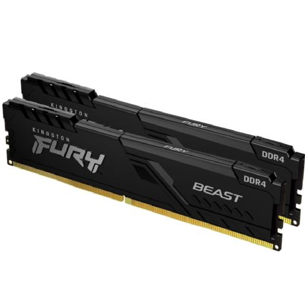 Eladó 64GB DDR4 memória 3600MHz 2x32GB Kingston FURY Beast Black - olcsó, Új Eladó - Miskolc ( Borsod-Abaúj-Zemplén ) fotó