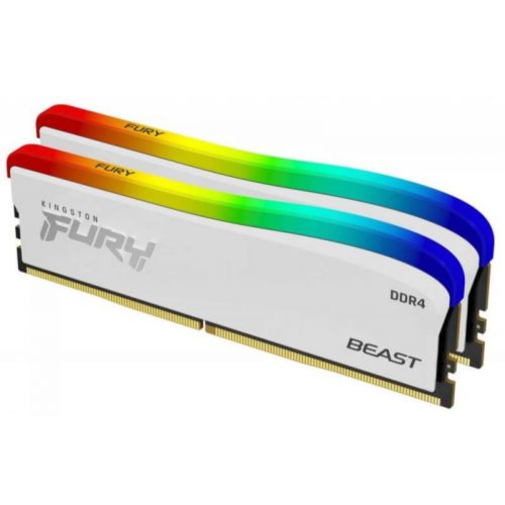 Eladó 32GB DDR4 memória 3600MHz 2x16GB Kingston FURY Beast White - olcsó, Új Eladó - Miskolc ( Borsod-Abaúj-Zemplén ) fotó