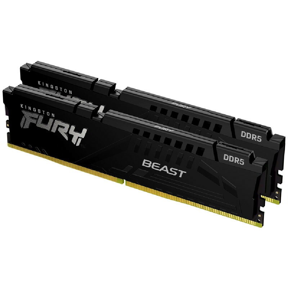 Eladó 32GB DDR5 memória 5200MHz 2x16GB Kingston FURY Beast Black - olcsó, Új Eladó - Miskolc ( Borsod-Abaúj-Zemplén ) fotó