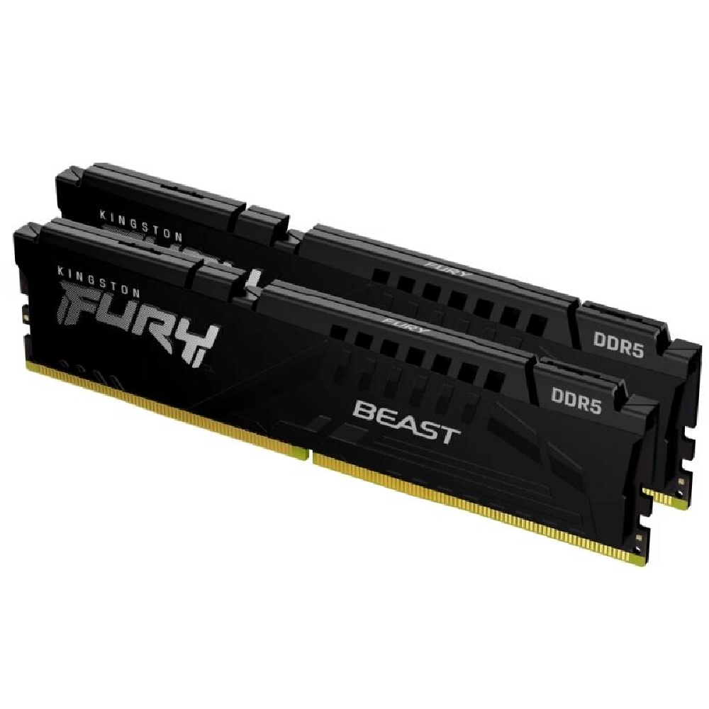 Eladó 64GB DDR5 memória 5200MHz 2x32GB Kingston FURY Beast Black - olcsó, Új Eladó - Miskolc ( Borsod-Abaúj-Zemplén ) fotó