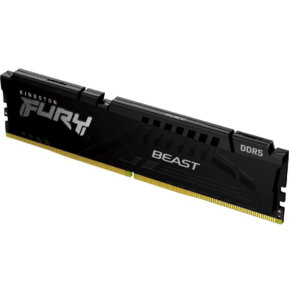 Eladó 32GB DDR5 memória 5200MHz 1x32GB Kingston FURY Beast Black - olcsó, Új Eladó - Miskolc ( Borsod-Abaúj-Zemplén ) fotó