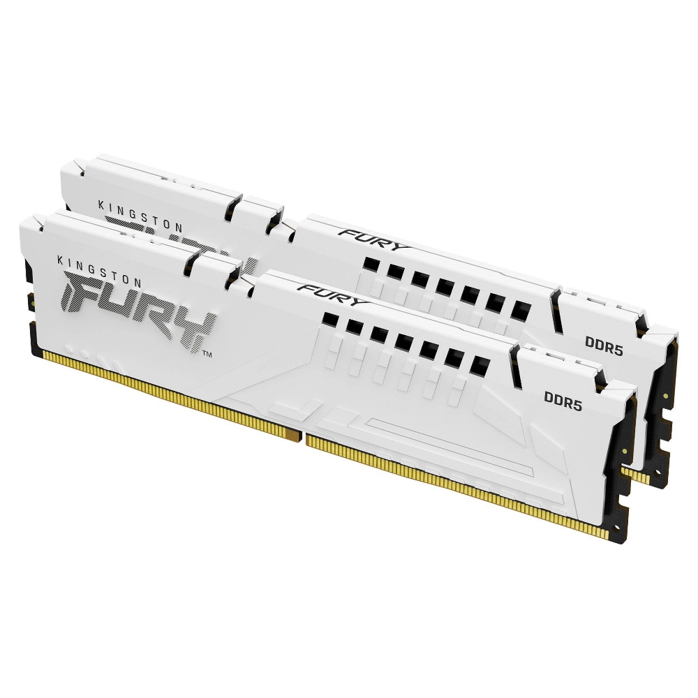 Eladó 32GB DDR5 memória 5600MHz 2x16GB Kingston FURY Beast White - olcsó, Új Eladó - Miskolc ( Borsod-Abaúj-Zemplén ) fotó