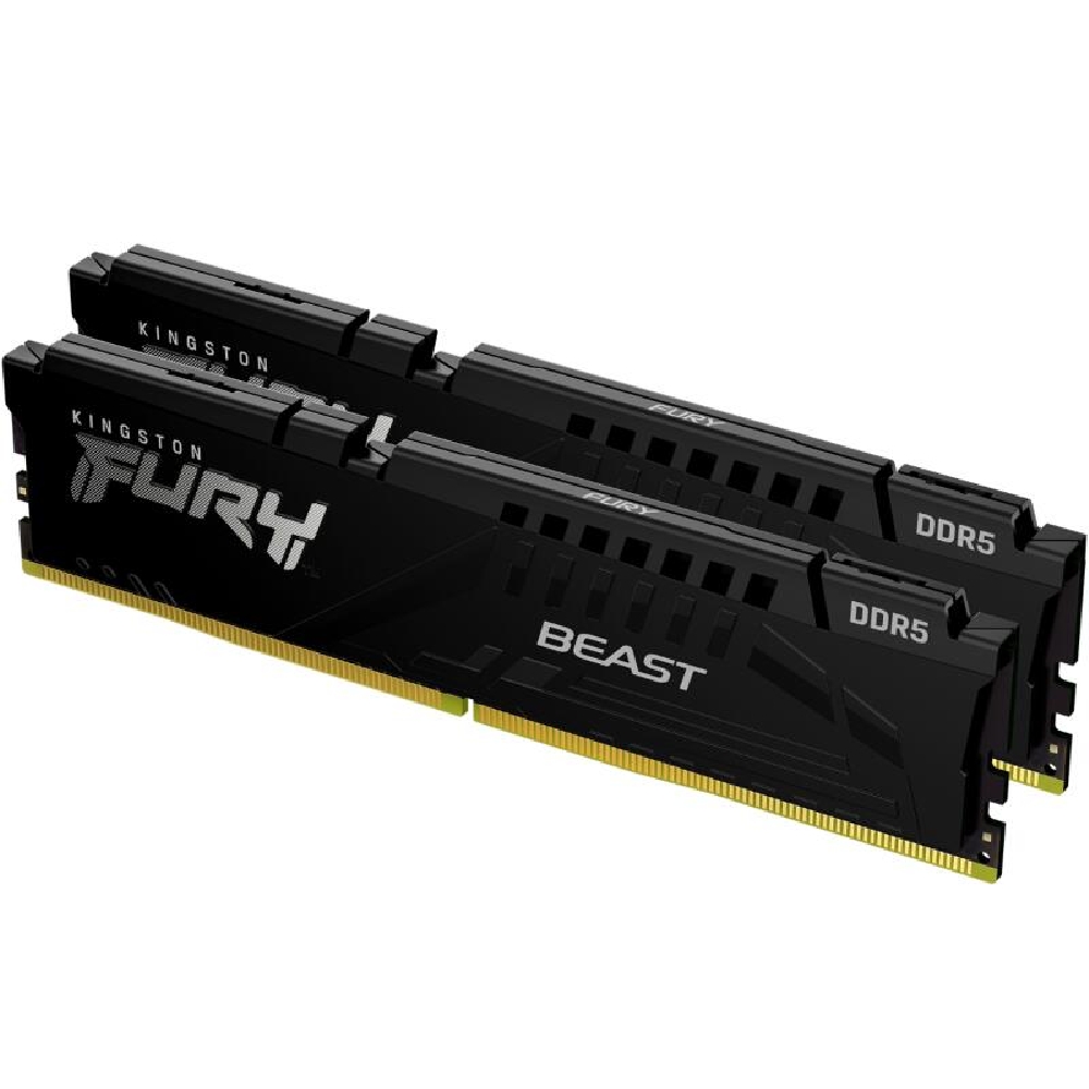 Eladó 16GB DDR5 memória 5600MHz 2x8GB Kingston FURY Beast Black - olcsó, Új Eladó - Miskolc ( Borsod-Abaúj-Zemplén ) fotó