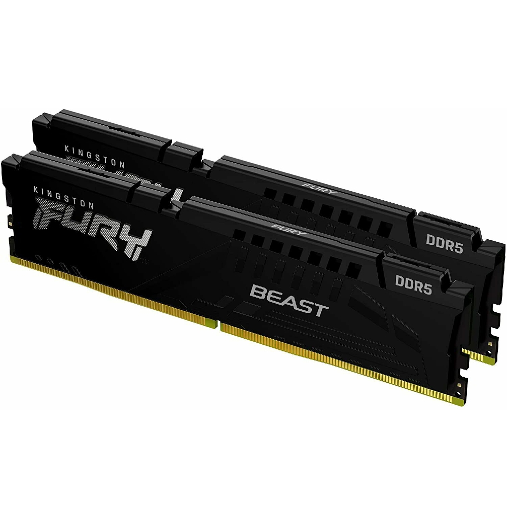 Eladó 64GB DDR5 memória 5600MHz 2x32GB Kingston FURY Beast Black - olcsó, Új Eladó - Miskolc ( Borsod-Abaúj-Zemplén ) fotó