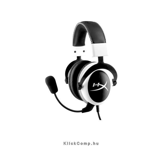 Eladó Már csak volt!!! HyperX Cloud fehér 3,5 Jack gamer headset - olcsó, Új Eladó Már csak volt!!! - Miskolc ( Borsod-Abaúj-Zemplén ) fotó