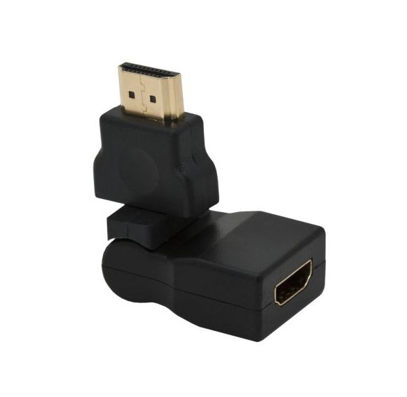 Eladó Már csak volt!!! HDMI M to HDMI F 180° forg dönt. adapter - olcsó, Új Eladó Már csak volt!!! - Miskolc ( Borsod-Abaúj-Zemplén ) fotó