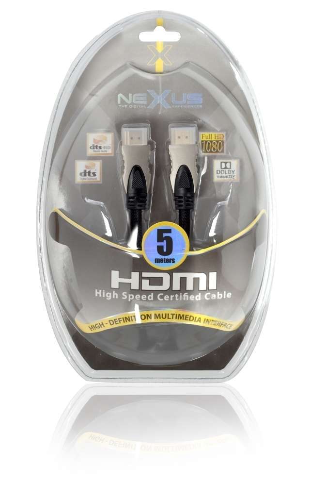 Eladó Már csak volt!!! HDMI-HDMI kábel, 5m High-Performance ( 1 év gar.) - olcsó, Új Eladó Már csak volt!!! - Miskolc ( Borsod-Abaúj-Zemplén ) fotó