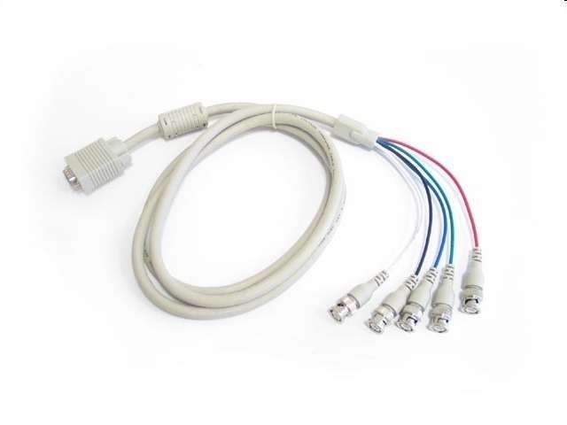 Eladó Már csak volt!!! Monitor RGB kábel HD15M 5BNC 1,8 m ( 1 év gar.) - olcsó, Új Eladó Már csak volt!!! - Miskolc ( Borsod-Abaúj-Zemplén ) fotó