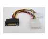 Eladó Már csak volt!!! Molex 4 pin M 2x to SATA 15 pin M - olcsó, Új Eladó Már csak volt!!! - Miskolc ( Borsod-Abaúj-Zemplén ) fotó 1