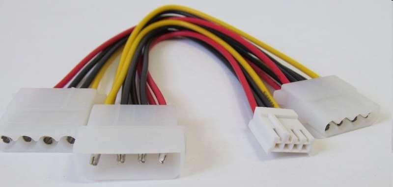 Eladó Már csak volt!!! Molex 4 pin M to 2*Molex 4 pin F Plus FDD F - olcsó, Új Eladó Már csak volt!!! - Miskolc ( Borsod-Abaúj-Zemplén ) fotó