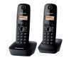 Eladó Már csak volt!!! Panasonic DECT telefon DUO hívóazonosítós szürke - olcsó, Új Eladó Már csak volt!!! - Miskolc ( Borsod-Abaúj-Zemplén ) fotó 1