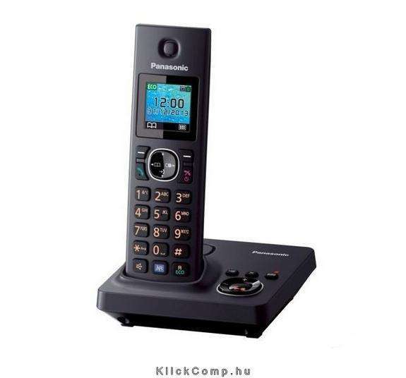 Eladó Már csak volt!!! Panasonic KX-TG7861PDB DECT telefon, ütenetrögzítő, fekete - olcsó, Új Eladó Már csak volt!!! - Miskolc ( Borsod-Abaúj-Zemplén ) fotó