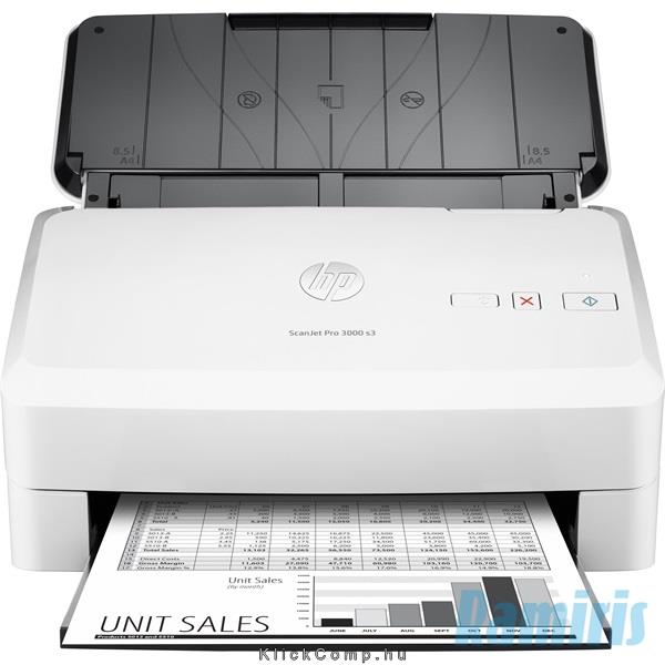 Eladó Már csak volt!!! Szkenner HP Scanjet Pro 3000 s3 USB ADF A4 Scanner - olcsó, Új Eladó Már csak volt!!! - Miskolc ( Borsod-Abaúj-Zemplén ) fotó