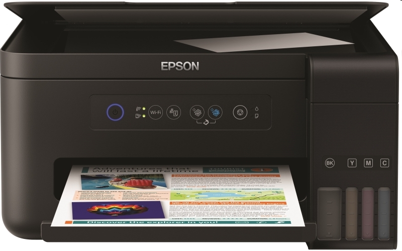 Eladó Már csak volt!!! Multifunkciós nyomtató tintasugaras A4 Epson EcoTank L4150 színes MFP WIFI - olcsó, Új Eladó Már csak volt!!! - Miskolc ( Borsod-Abaúj-Zemplén ) fotó