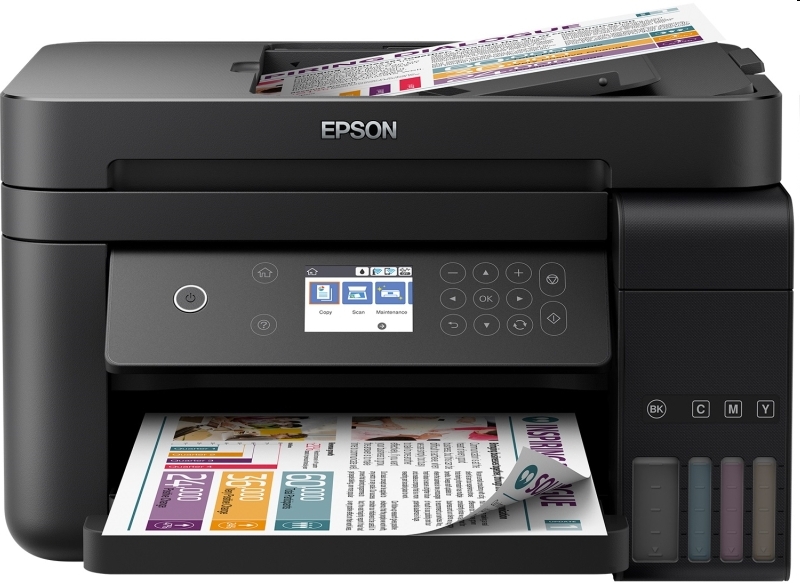 Eladó Már csak volt!!! Multifunkciós nyomtató tintasugaras A4 Epson EcoTank L6170 színes MFP ADF  duple - olcsó, Új Eladó Már csak volt!!! - Miskolc ( Borsod-Abaúj-Zemplén ) fotó