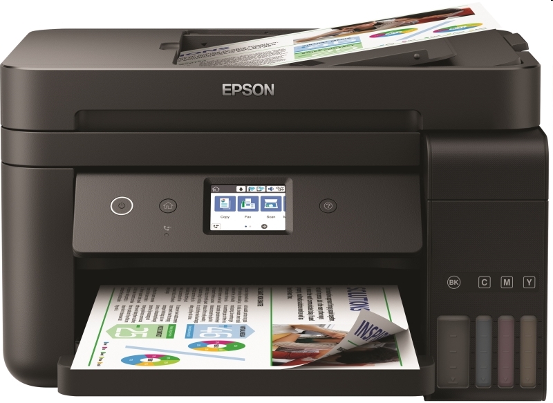 Eladó Már csak volt!!! Multifunkciós nyomtató tintasugaras A4 Epson EcoTank L6190 színes MFP ADF  duple - olcsó, Új Eladó Már csak volt!!! - Miskolc ( Borsod-Abaúj-Zemplén ) fotó