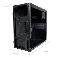 Eladó Számítógépház LC Power mATX - olcsó, Új Eladó - Miskolc ( Borsod-Abaúj-Zemplén ) fotó 4