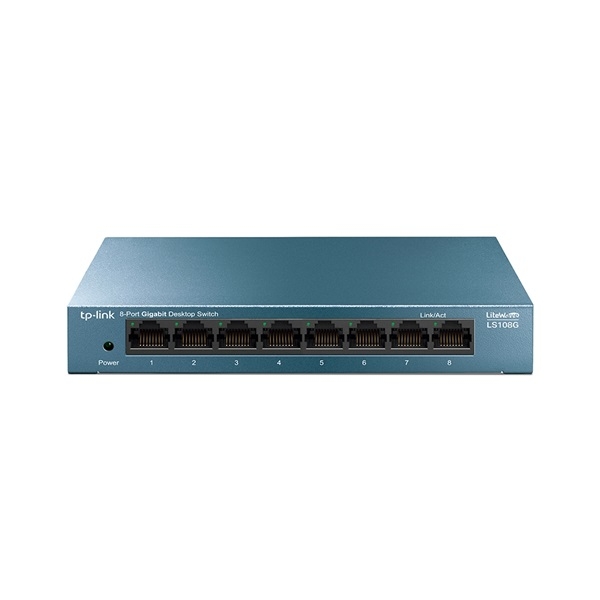 Eladó 8 port Switch TP-LINK LS108G 8-Port 10 100 1000Mbps Desktop Switch - olcsó, Új Eladó - Miskolc ( Borsod-Abaúj-Zemplén ) fotó