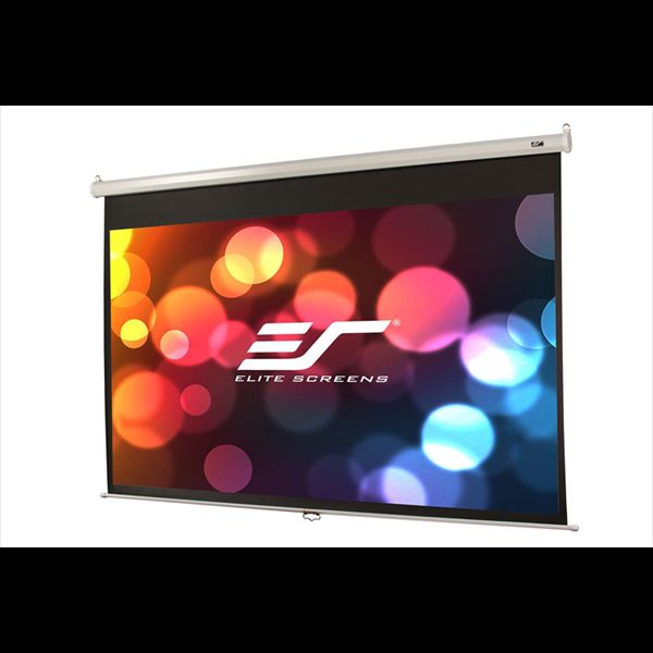 Eladó Vászon 84" manuális fali 104,1 x 185,4 cm, Fehér váz EliteScreens M84NWH - olcsó, Új Eladó - Miskolc ( Borsod-Abaúj-Zemplén ) fotó