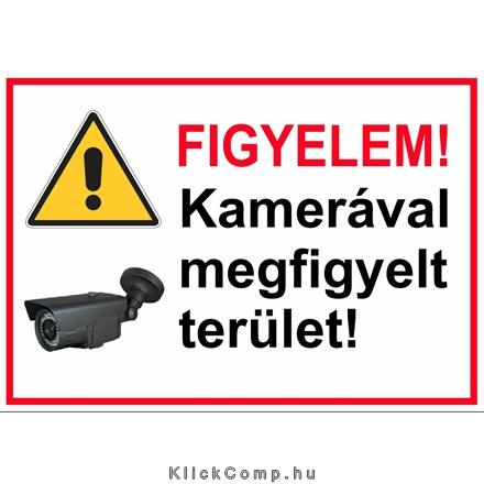 Eladó Már csak volt!!! Kamerával megfigyel terület matrica belső - olcsó, Új Eladó Már csak volt!!! - Miskolc ( Borsod-Abaúj-Zemplén ) fotó
