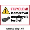 Eladó Már csak volt!!! Kamerával megfigyel terület matrica belső - olcsó, Új Eladó Már csak volt!!! - Miskolc ( Borsod-Abaúj-Zemplén ) fotó 1