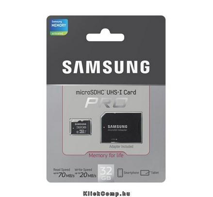 Eladó Már csak volt!!! MicroSD kártya ADAPTERREL 32GB PRO MB-MGBGBA EU Class10, UHS-1 Grade1, R70 W20, - olcsó, Új Eladó Már csak volt!!! - Miskolc ( Borsod-Abaúj-Zemplén ) fotó