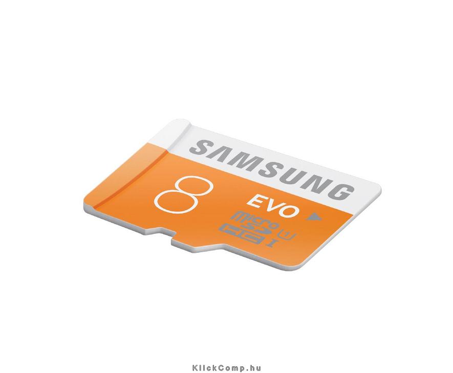 Eladó Már csak volt!!! Samsung 8GB SD micro EVO (Class10, UHS-1 Grade1) (MB-MP08D EU) memória kártya - olcsó, Új Eladó Már csak volt!!! - Miskolc ( Borsod-Abaúj-Zemplén ) fotó