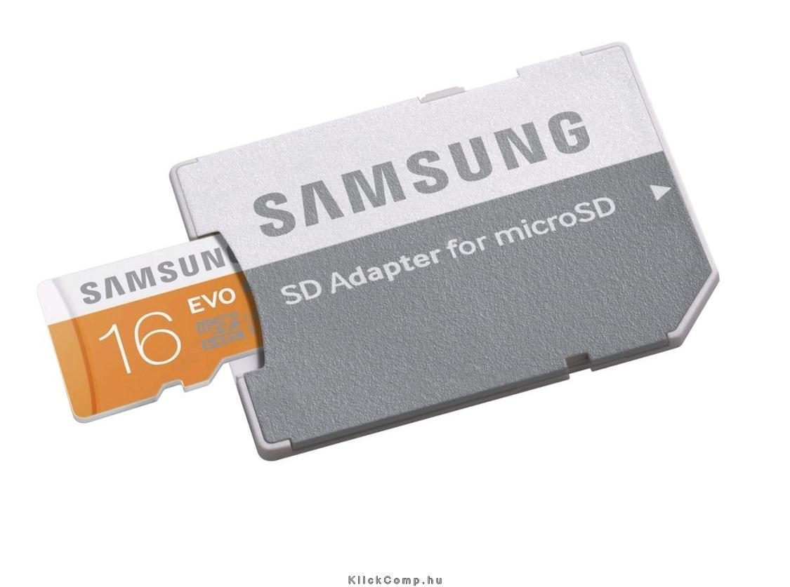 Eladó Már csak volt!!! MicroSD kártya ADAPTERREL 16GB EVO, MB-MP16DA EU Class10, UHS-1 Grade1, Up to 48 - olcsó, Új Eladó Már csak volt!!! - Miskolc ( Borsod-Abaúj-Zemplén ) fotó