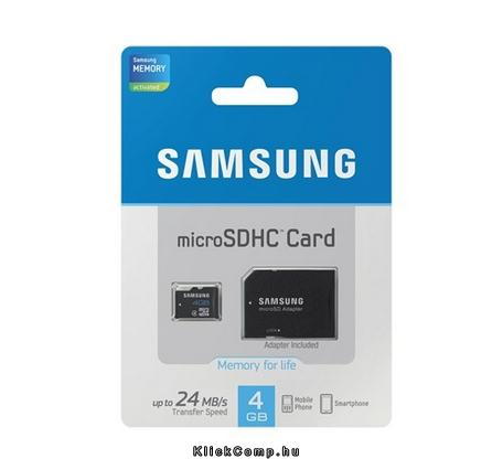Eladó Már csak volt!!! MicroSD kártya ADAPTERREL 4GB Standard, MB-MS4GBA EU Class4, Up to 24MB S, blist - olcsó, Új Eladó Már csak volt!!! - Miskolc ( Borsod-Abaúj-Zemplén ) fotó
