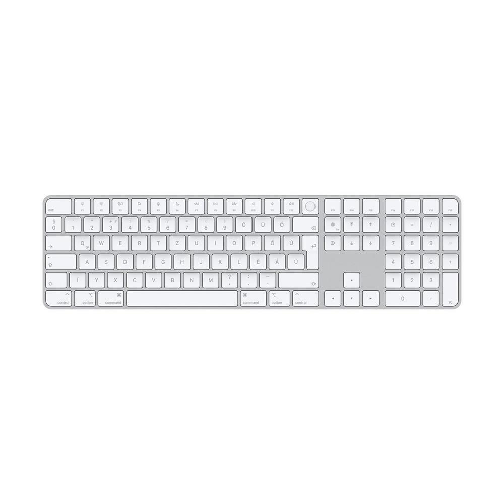 Eladó Vezetéknélküli billentyűzet Apple Magic Keyboard Touch ID fehér HU - olcsó, Új Eladó - Miskolc ( Borsod-Abaúj-Zemplén ) fotó