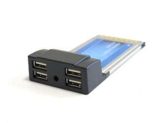 Eladó Már csak volt!!! 4 port USB2 PCMCIA Cardbus adapter ( 1 év gar.) - olcsó, Új Eladó Már csak volt!!! - Miskolc ( Borsod-Abaúj-Zemplén ) fotó