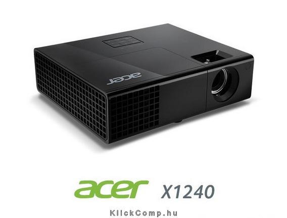 Eladó Már csak volt!!! Acer X1240 XGA 2700L 7000 óra DLP 3D projektor - olcsó, Új Eladó Már csak volt!!! - Miskolc ( Borsod-Abaúj-Zemplén ) fotó