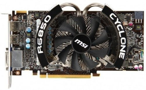 Eladó Már csak volt!!! MSI R6850 CYCLONE 1GD5 PE OC  GDDR5 PCIe 2DVI HDMI ( Szervizben 3 év ) - olcsó, Új Eladó Már csak volt!!! - Miskolc ( Borsod-Abaúj-Zemplén ) fotó 4