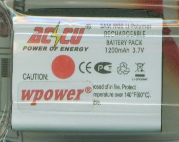 Eladó Már csak volt!!! Samsung SGH-i900 Omnia 1200mAh akkumulátor Li-Polymer (1 év) - olcsó, Új Eladó Már csak volt!!! - Miskolc ( Borsod-Abaúj-Zemplén ) fotó