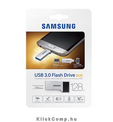 Eladó Már csak volt!!! 128GB PenDrive Samsung UFD Duo MUF-128CB EU - olcsó, Új Eladó Már csak volt!!! - Miskolc ( Borsod-Abaúj-Zemplén ) fotó