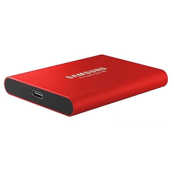 Eladó Már csak volt!!! 1TB külső SSD USB3.1 piros Samsung T5 - olcsó, Új Eladó Már csak volt!!! - Miskolc ( Borsod-Abaúj-Zemplén ) fotó