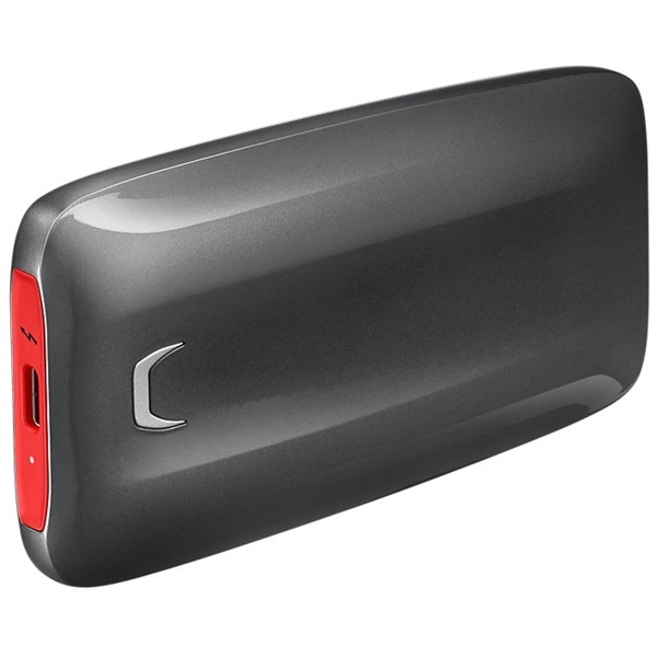 Eladó Már csak volt!!! 1TB külső SSD Thunderbolt 3 szürke-piros Samsung X5 - olcsó, Új Eladó Már csak volt!!! - Miskolc ( Borsod-Abaúj-Zemplén ) fotó